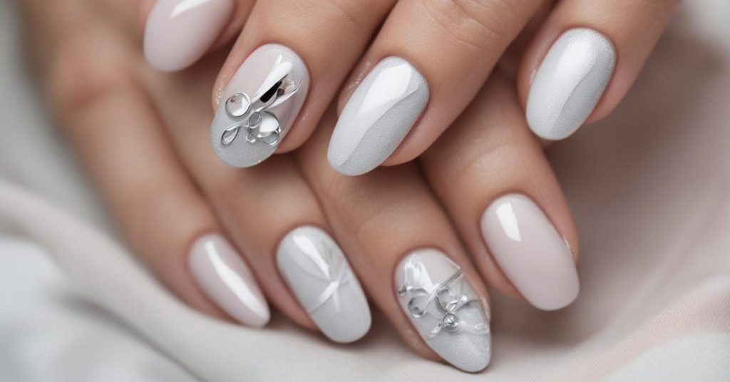 Delikatne paznokcie do pracy: Elegancki manicure hybrydowy na 2024